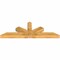 Ekena Millwork Saratoga Rough Sawn Timber Gable Bracket, Western Red Cedar, 84"W x 28"H x 6"D x 6"F, 8/12 Pitch GBW084X28X0606SAR00RWR - alternate 2